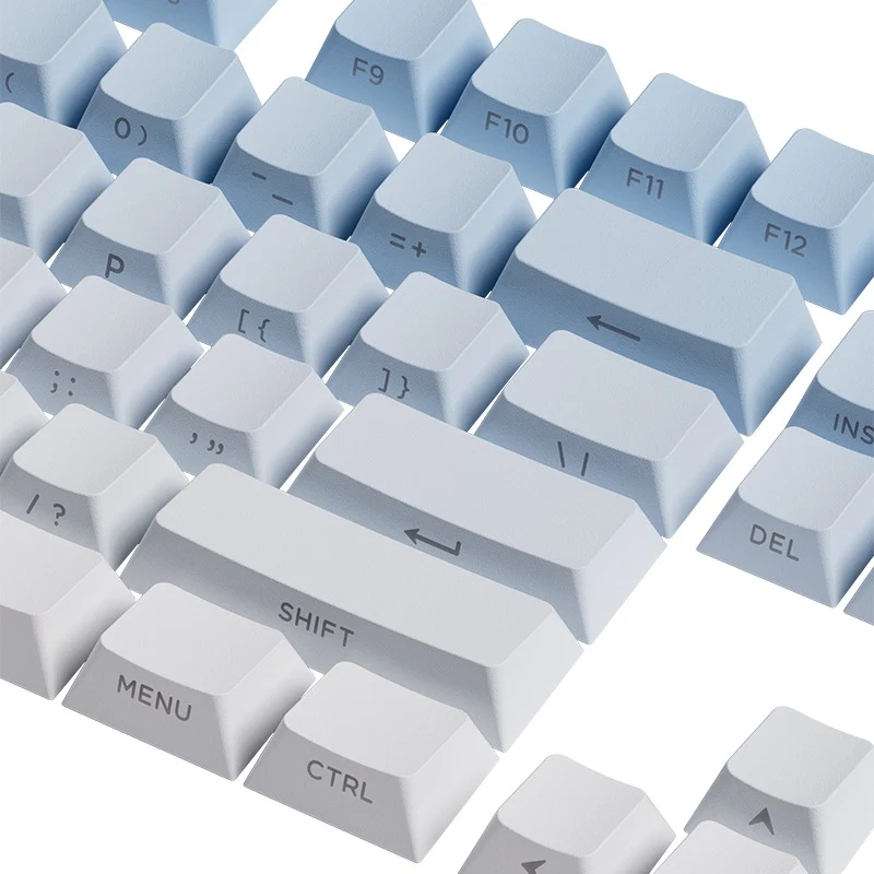 Veekos Keycap Set Cherry Profile 135 Keys (Blue Gradient, Black Gradient, Iris Gradient, Purple Gradient, Blaze Gradient, Forest Gradient, Rose Latte Gradient, Black & Pink Gradient)