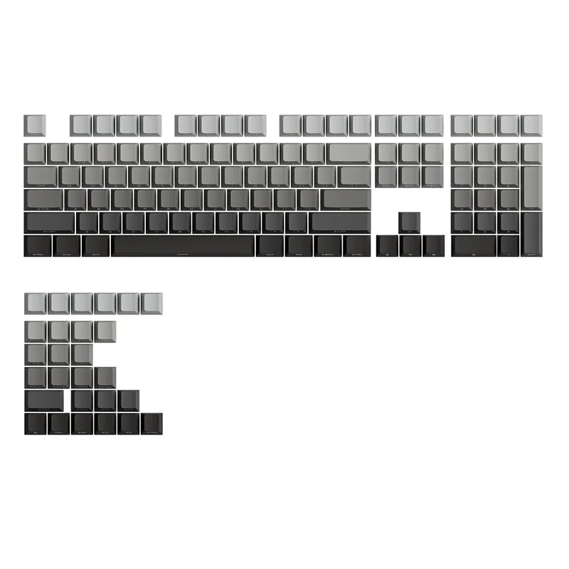 Veekos Keycap Set Cherry Profile 135 Keys (Blue Gradient, Black Gradient, Iris Gradient, Purple Gradient, Blaze Gradient, Forest Gradient, Rose Latte Gradient, Black & Pink Gradient)