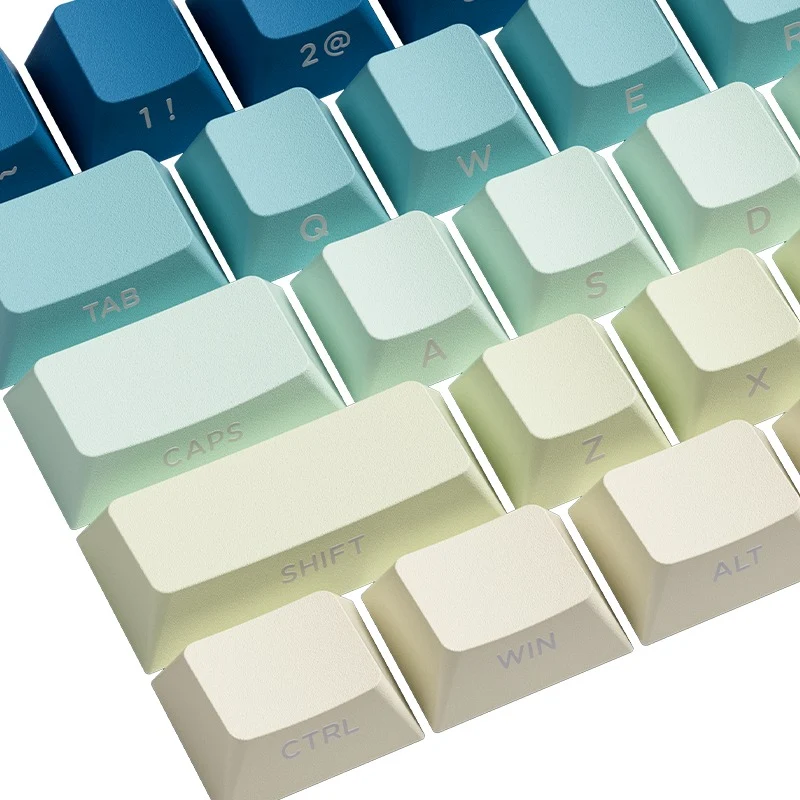 Veekos Keycap Set Cherry Profile 135 Keys (Blue Gradient, Black Gradient, Iris Gradient, Purple Gradient, Blaze Gradient, Forest Gradient, Rose Latte Gradient, Black & Pink Gradient)