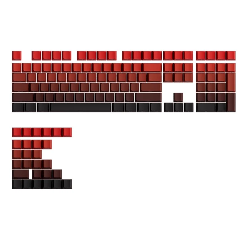 Veekos Keycap Set Cherry Profile 135 Keys (Blue Gradient, Black Gradient, Iris Gradient, Purple Gradient, Blaze Gradient, Forest Gradient, Rose Latte Gradient, Black & Pink Gradient)