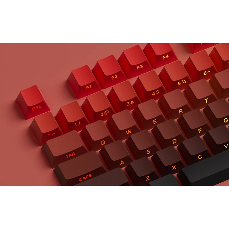 Veekos Keycap Set Cherry Profile 135 Keys (Blue Gradient, Black Gradient, Iris Gradient, Purple Gradient, Blaze Gradient, Forest Gradient, Rose Latte Gradient, Black & Pink Gradient)