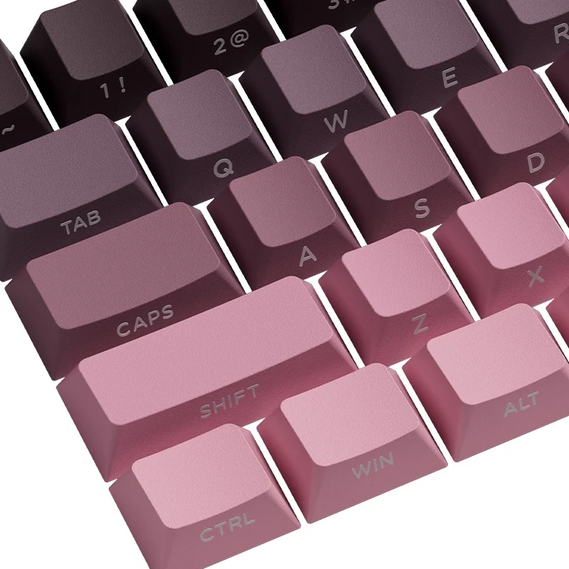 Veekos Keycap Set Cherry Profile 135 Keys (Blue Gradient, Black Gradient, Iris Gradient, Purple Gradient, Blaze Gradient, Forest Gradient, Rose Latte Gradient, Black & Pink Gradient)