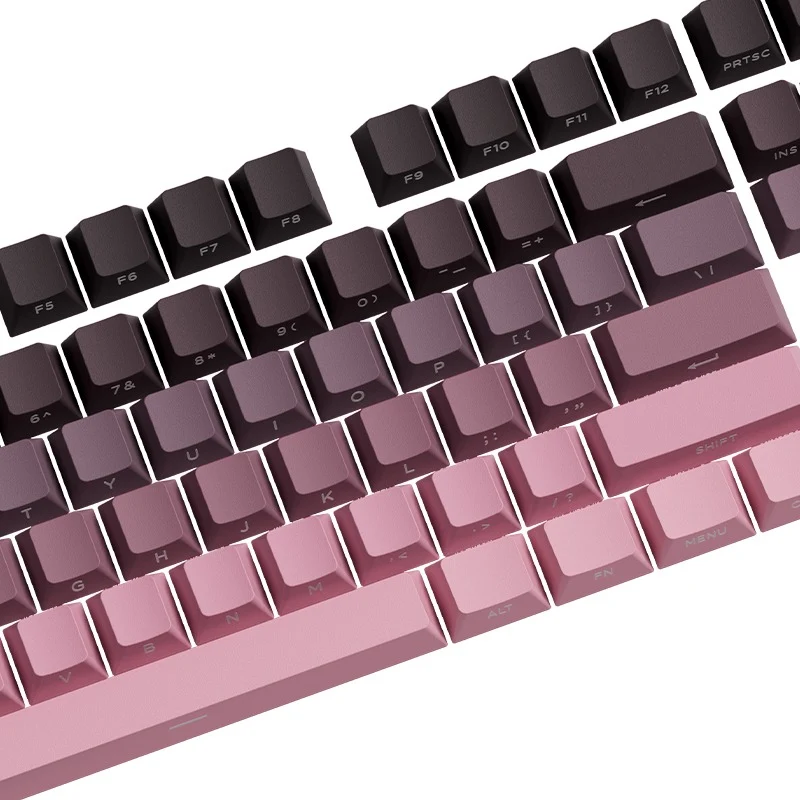 Veekos Keycap Set Cherry Profile 135 Keys (Blue Gradient, Black Gradient, Iris Gradient, Purple Gradient, Blaze Gradient, Forest Gradient, Rose Latte Gradient, Black & Pink Gradient)
