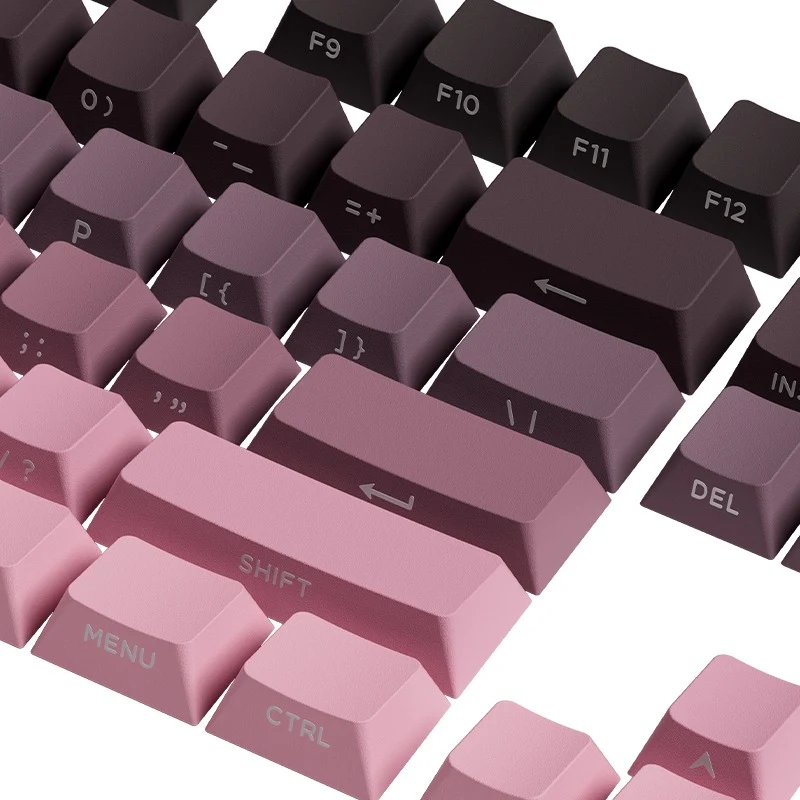 Veekos Keycap Set Cherry Profile 135 Keys (Blue Gradient, Black Gradient, Iris Gradient, Purple Gradient, Blaze Gradient, Forest Gradient, Rose Latte Gradient, Black & Pink Gradient)