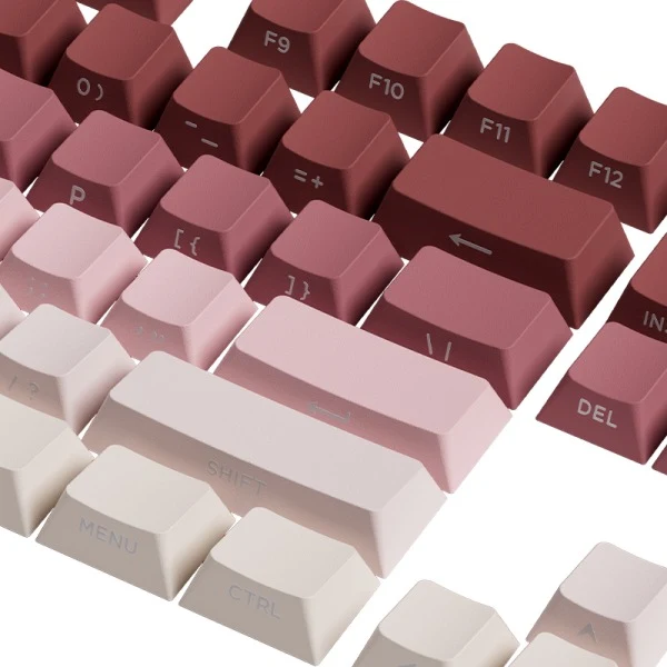 Veekos Keycap Set Cherry Profile 135 Keys (Blue Gradient, Black Gradient, Iris Gradient, Purple Gradient, Blaze Gradient, Forest Gradient, Rose Latte Gradient, Black & Pink Gradient)