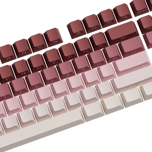 Veekos Keycap Set Cherry Profile 135 Keys (Blue Gradient, Black Gradient, Iris Gradient, Purple Gradient, Blaze Gradient, Forest Gradient, Rose Latte Gradient, Black & Pink Gradient)