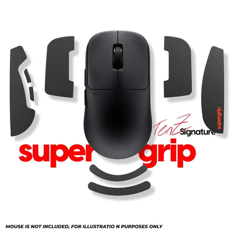 Pulsar Supergrip Mouse Grip Tape Pre-Cut for Pulsar Tenz Signature Edition (SGRTZ1)