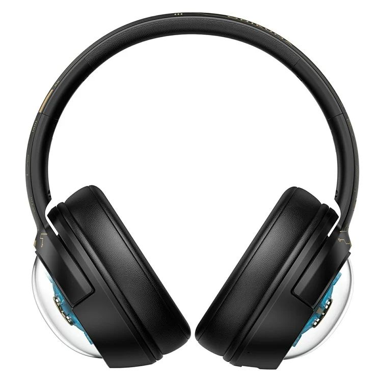 Onikuma GT802 Space Capsule Design Tri-Mode Wireless Headphone (Black, White/Blue)