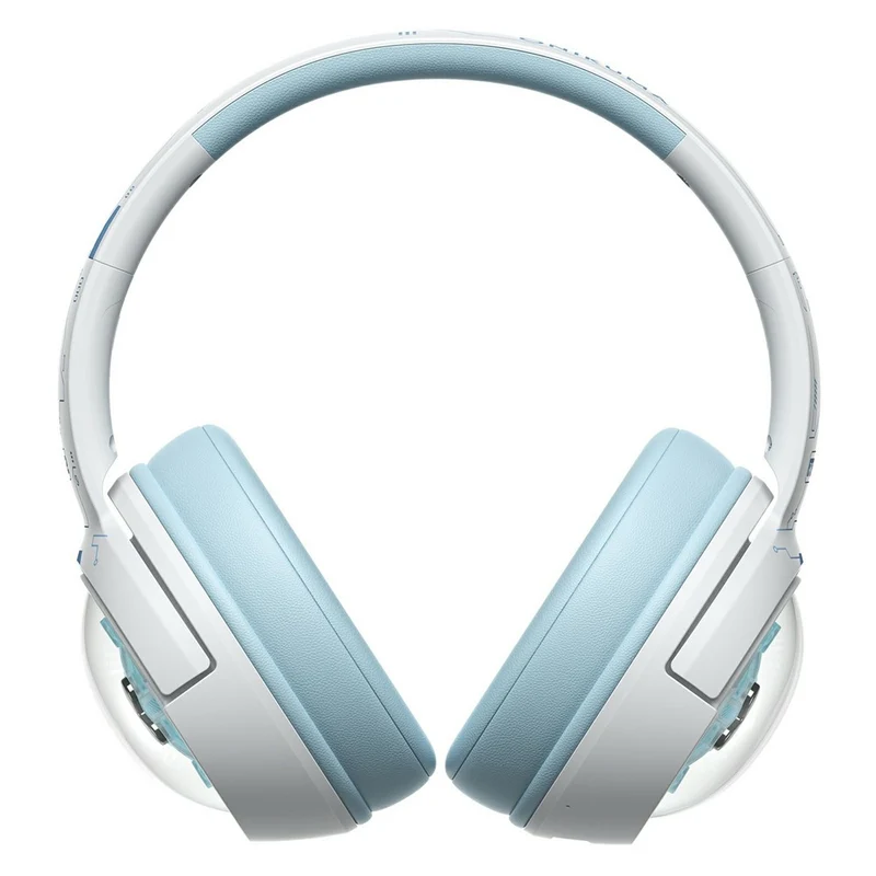 Onikuma GT802 Space Capsule Design Tri-Mode Wireless Headphone (Black, White/Blue)