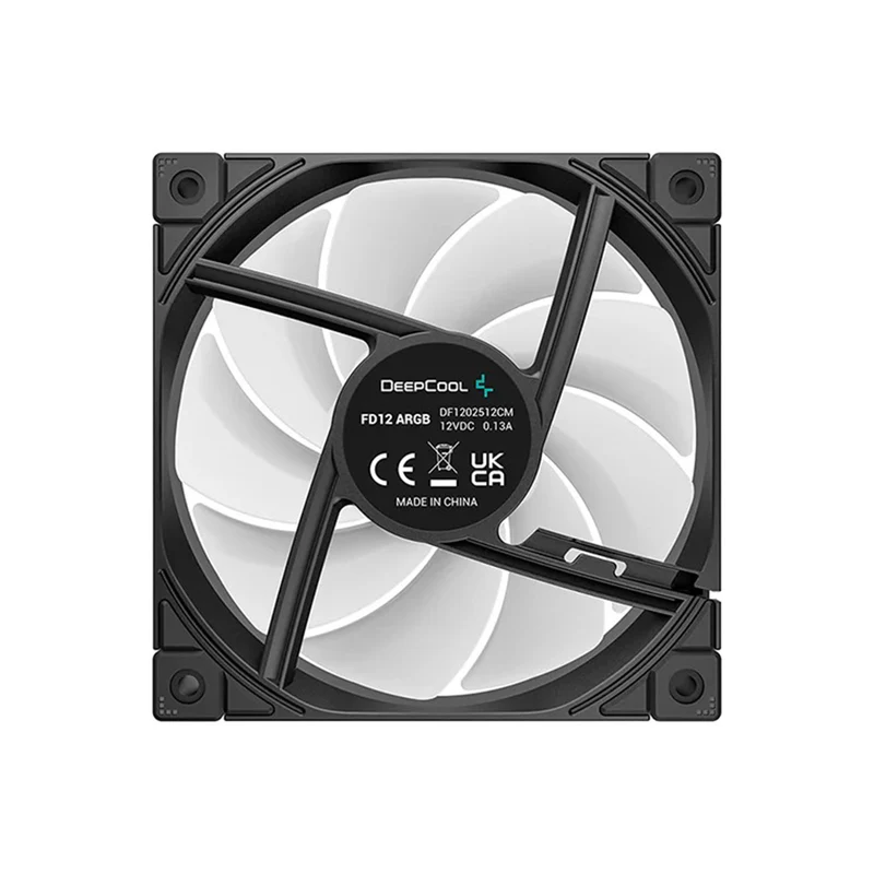 DeepCool FD12 ARGB 3-in-1 3x120mm Fans (Black) (R-FD12-BKAPN3-G)