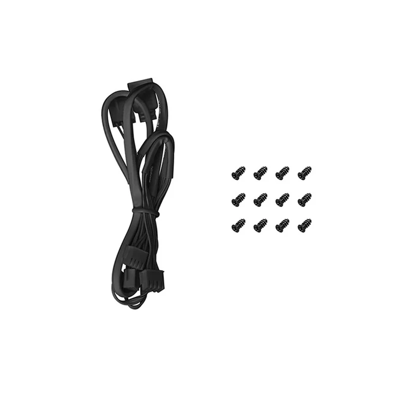 DeepCool FD12 ARGB 3-in-1 3x120mm Fans (Black) (R-FD12-BKAPN3-G)