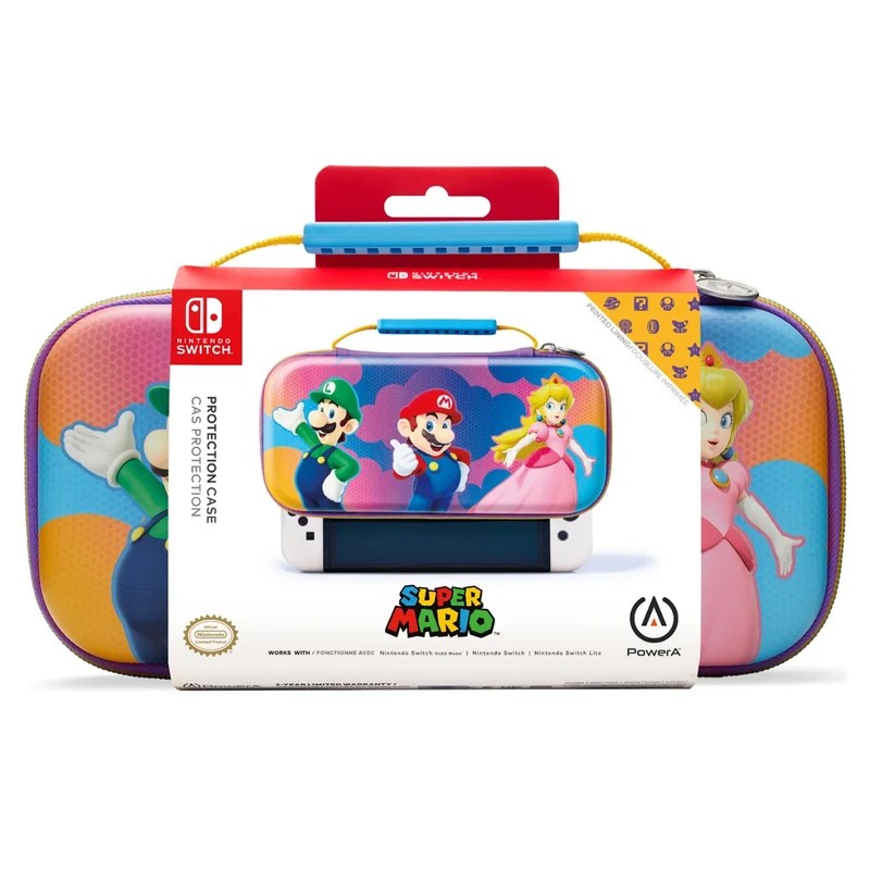 PowerA Protection Case for Nintendo Switch (Color Splash Heroes) (NSCS0302-01)