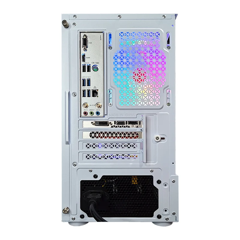 Alpha Reyna White Desktop Gaming PC | Intel i5 12400F | 16 GB RAM | 512 GB SSD | GTX 1650 | Windows 11 Pro