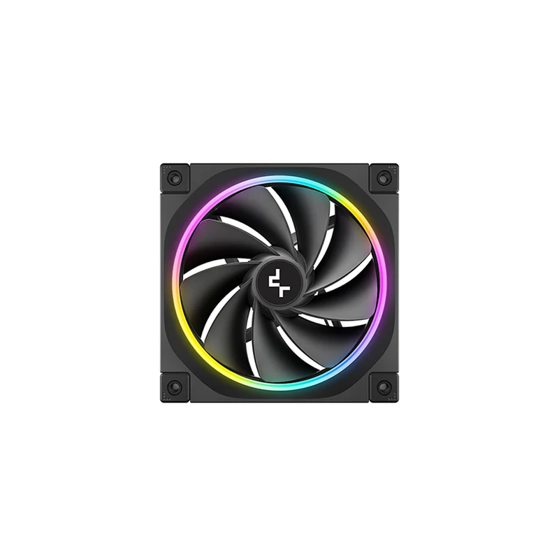 DeepCool FL12R 3-in-1 3x120mm Unique ARGB Fans (Black, White)