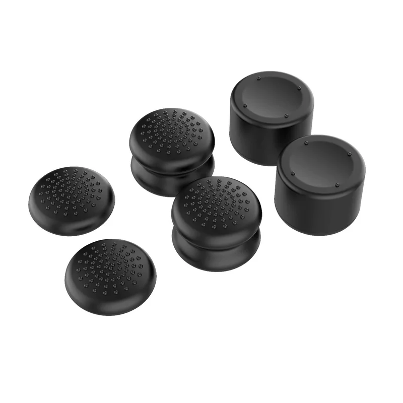 Ipega 6-in-1 Thumb Grips Kit for Nintendo Switch 2 (Black) (PG-SW2026B)