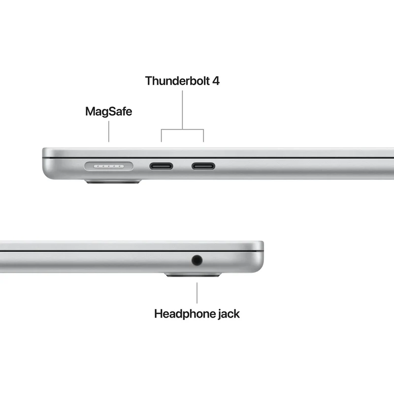 MacBook Air 13" 24GB+512GB M4 Chip with 10-Core CPU & 10-Core GPU (Silver) (MC654PP/A)