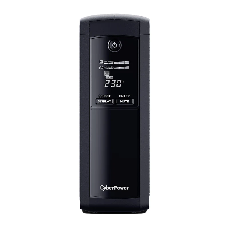 CyberPower Value Pro VP1200ELCD 1200 VA 720 Watts Line-interactive UPS