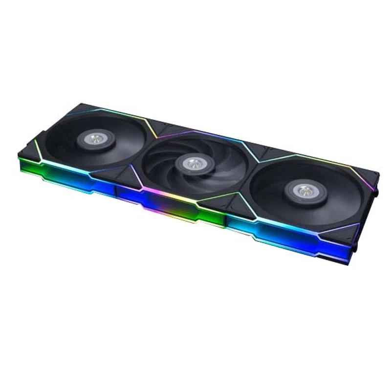 Lian Li Uni Fan TL Wireless 120mm Revolutionary ARGB Triple Fan (Black, White)