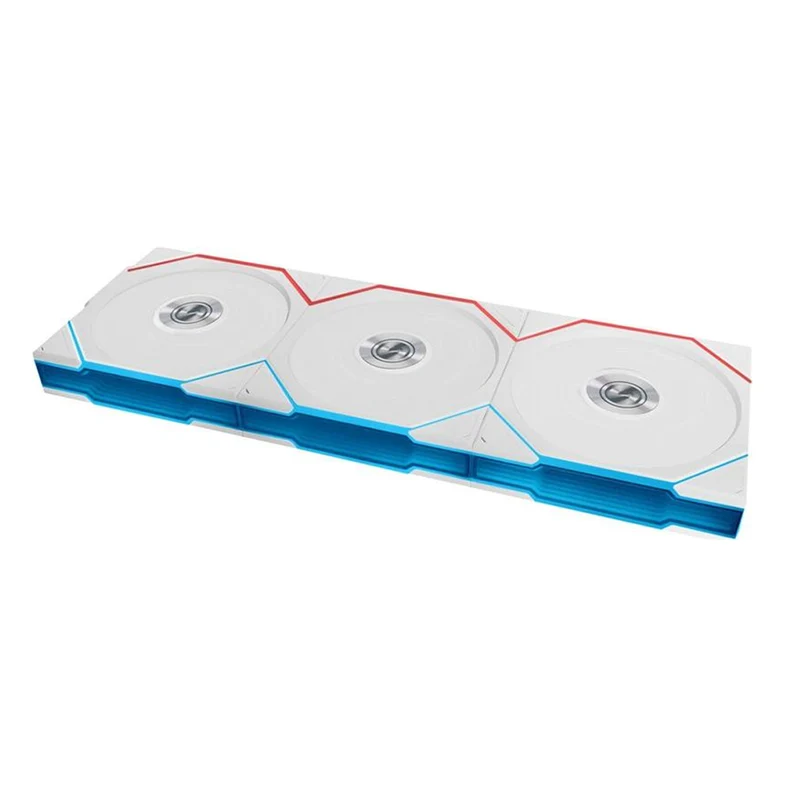 Lian Li Uni Fan TL Wireless 120mm Revolutionary ARGB Triple Fan (Black, White)