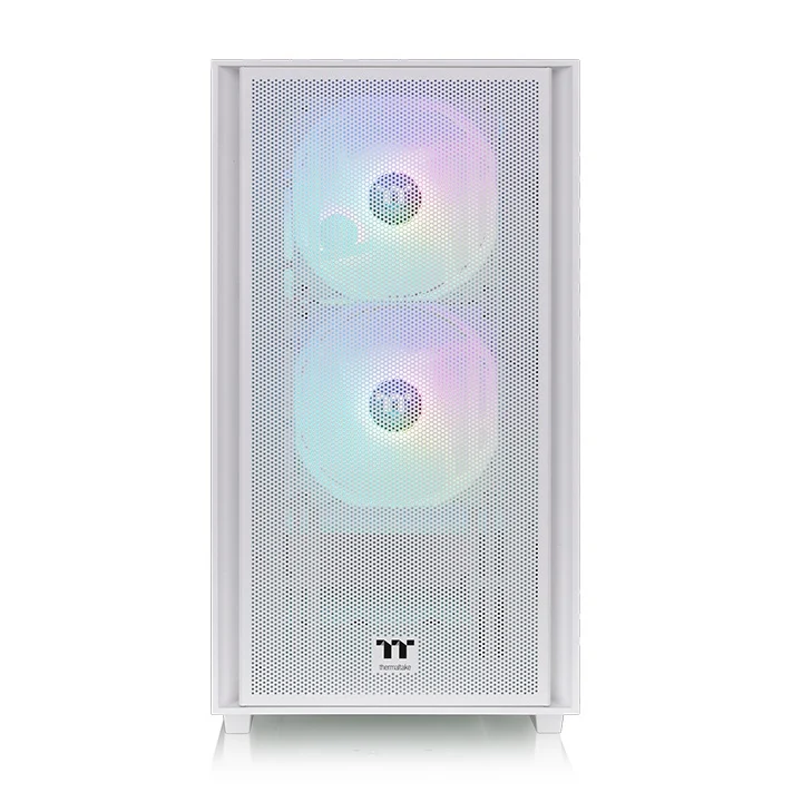 Thermaltake Versa H16 TG ARGB Micro Tower PC Case (Black, Snow)