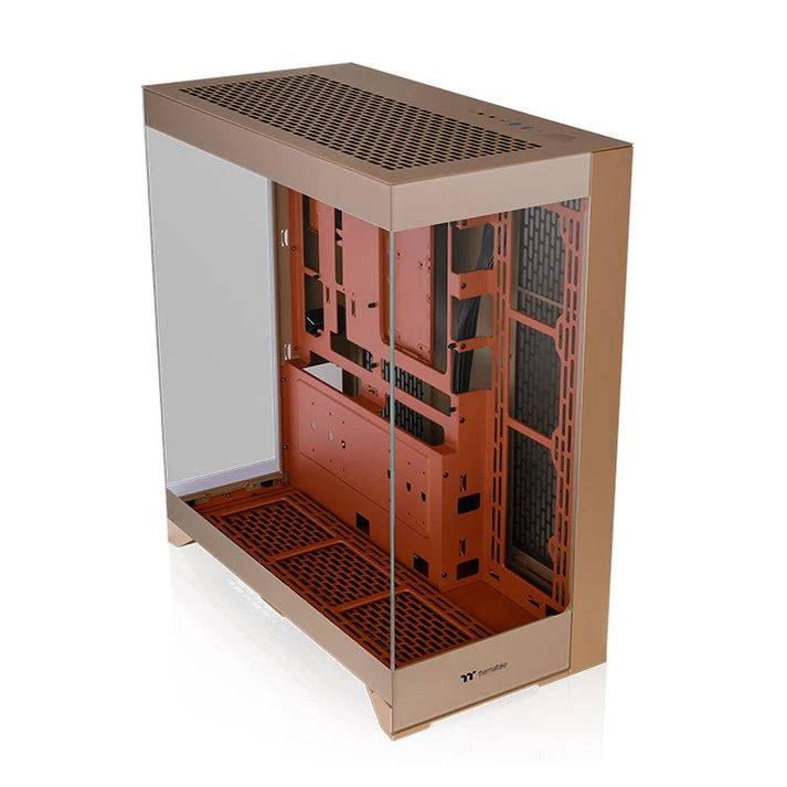 Thermaltake CTE E550 TG Gravel Sand Mid Tower PC Case (Gravel Sand) (CA-1Z8-00MGWN-00)