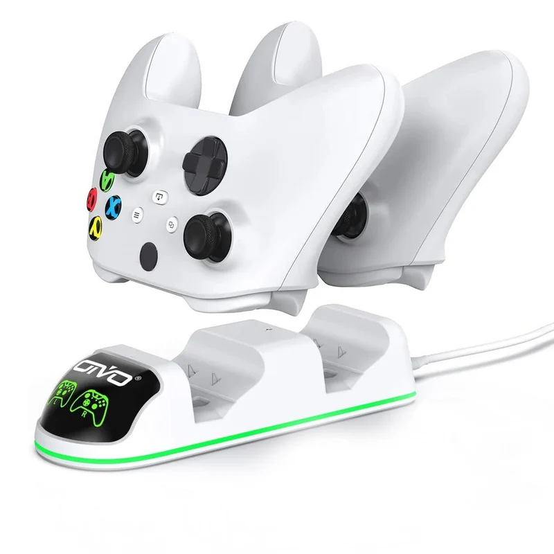 OIVO Controller Charging Station for XboxOne / Xbox Series S/X (Black, White)