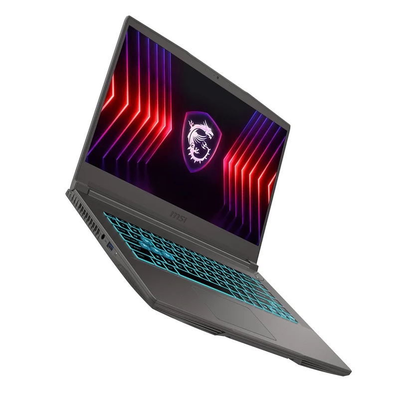 MSI Thin A15 B7VE-464PH Laptop (Cosmos Gray) | 15.6" FHD (1920x1080) 144Hz IPS | Ryzen 7 7735HS | 16GB RAM | 512GB SSD | RTX 4050 | Windows 11 Home | MSI Essential Backpack