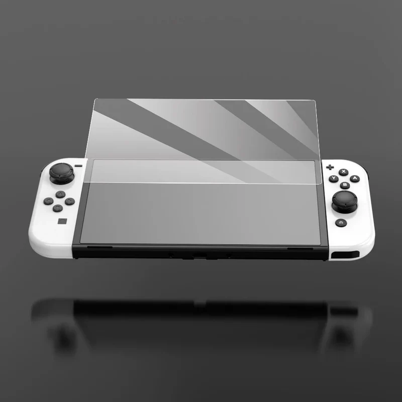 OIVO LCD Protective Film Tempered Glass 0.33mm 9H Super Hardness for Nintendo Switch OLED (IV-SW161)