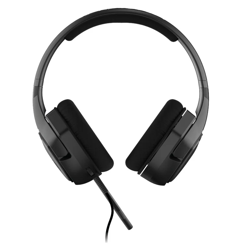 Snakebyte Headset Base X Wired Stereo with Flip-to-Mute Microphone for XboxOne / Xbox Series X/S (Black, White)