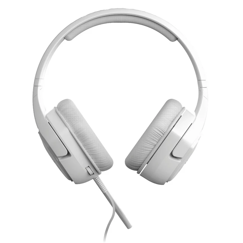 Snakebyte Headset Base X Wired Stereo with Flip-to-Mute Microphone for XboxOne / Xbox Series X/S (Black, White)