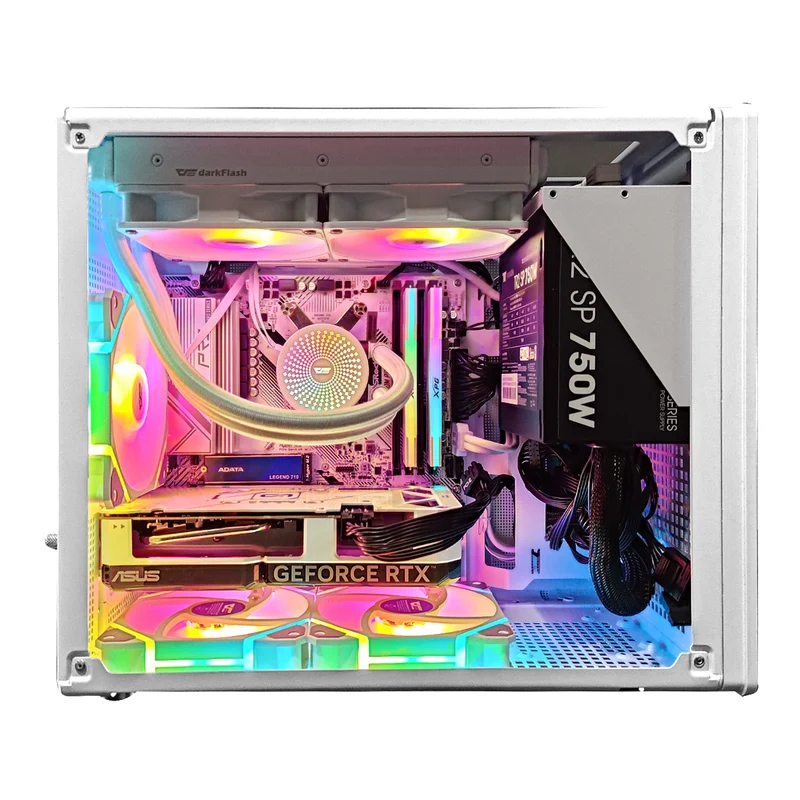 Sigma WD200 White Desktop Gaming PC | AMD Ryzen 5 5600GT | 32GB RAM | 1TB SSD | RTX 4060 TI | Windows 11 Pro