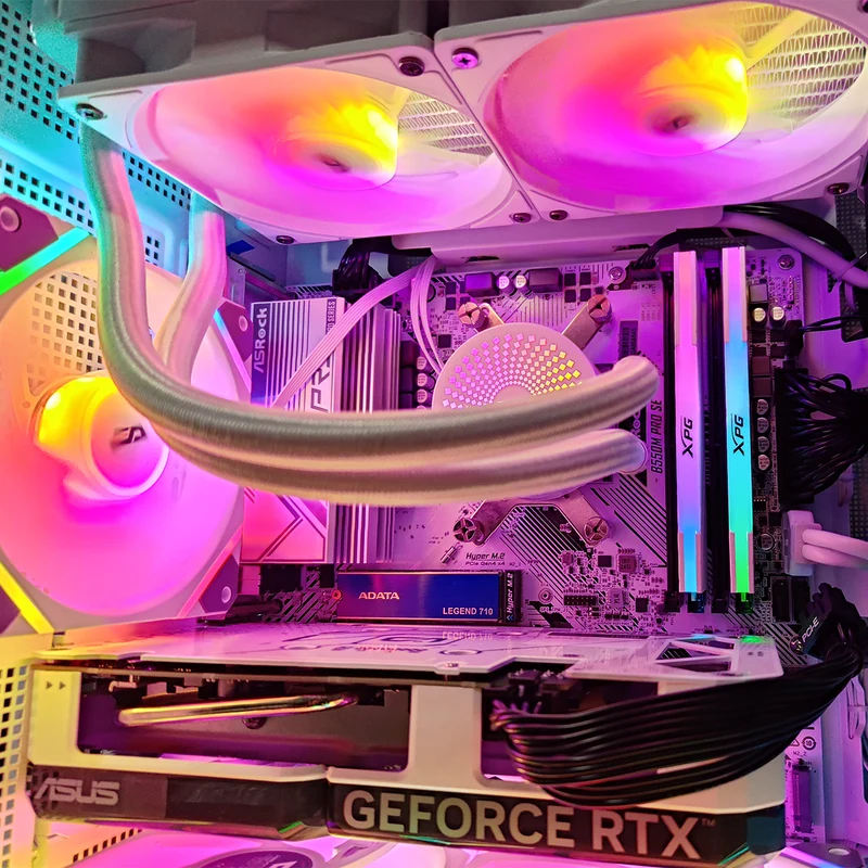 Sigma WD200 White Desktop Gaming PC | AMD Ryzen 5 5600GT | 32GB RAM | 1TB SSD | RTX 4060 TI | Windows 11 Pro