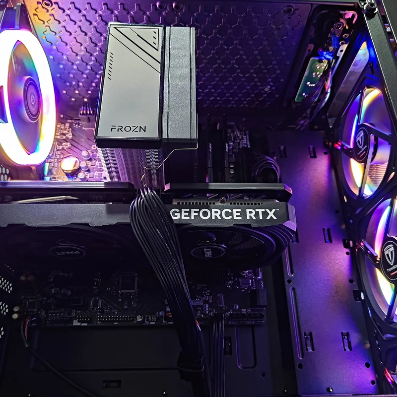 Alpha Megatron Black Desktop Gaming PC | Intel i5 12400F | 16GB RAM | 500GB SSD | RTX 4060 | Windows 11 Pro