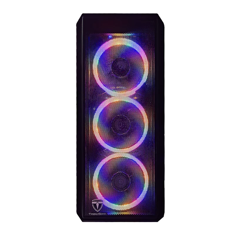 Alpha Megatron Black Desktop Gaming PC | Intel i5 12400F | 16GB RAM | 500GB SSD | RTX 4060 | Windows 11 Pro