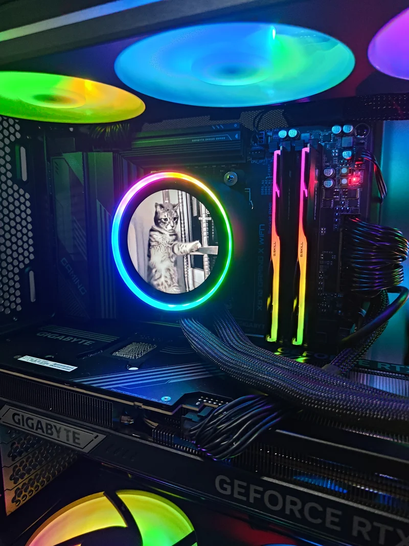 Ultra H6 Flow Black Desktop Gaming PC | AMD Ryzen 7 7800X3D | 64GB RAM | 2TB SSD | w/ WiFi + Bluetooth | GeForce RTX 5070 Ti | Windows 11 Pro