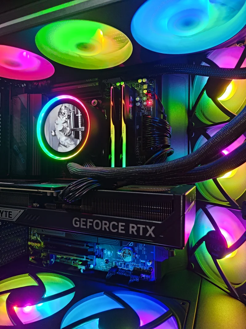 Ultra H6 Flow Black Desktop Gaming PC | AMD Ryzen 7 7800X3D | 64GB RAM | 2TB SSD | w/ WiFi + Bluetooth | GeForce RTX 5070 Ti | Windows 11 Pro