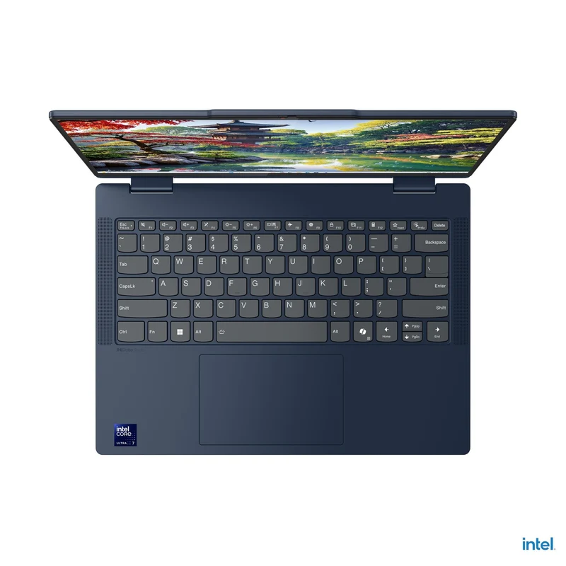 Lenovo IdeaPad 5 2-in-1 14IAL10 83KR0025PH Laptop (Cosmic Blue) | 14" WUXGA (1920x1200) IPS | Core Ultra 5 225U | 16GB RAM | 512GB SSD | Integrated Graphics | Win11 Home | MS Office Home 2024+ Lenovo B210 Backpack+ Digital Pen+ A4Tech FK13M Numeric Keypad