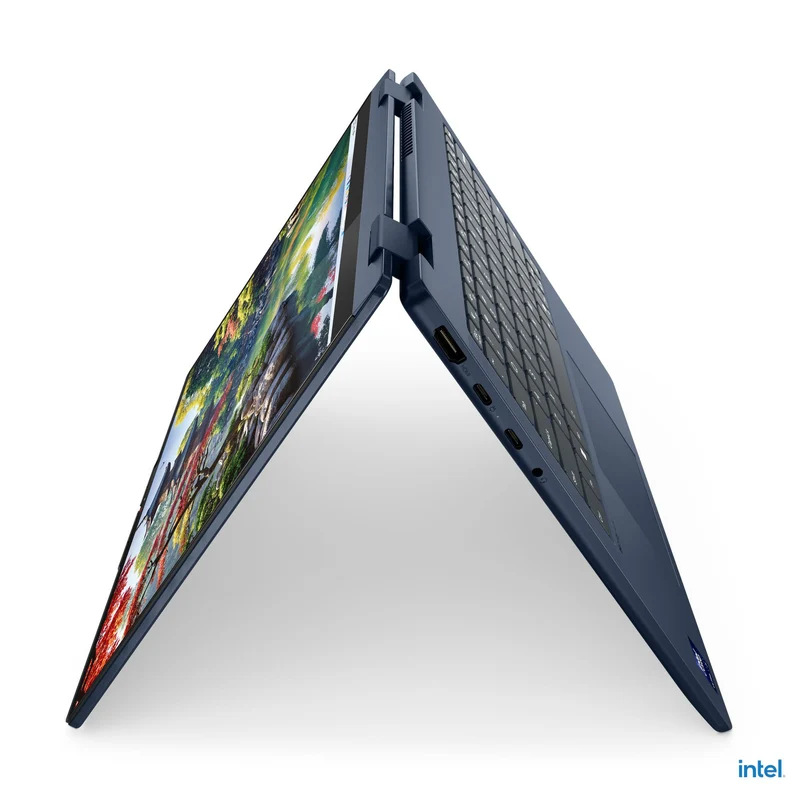 Lenovo IdeaPad 5 2-in-1 14IAL10 83KR0025PH Laptop (Cosmic Blue) | 14" WUXGA (1920x1200) IPS | Core Ultra 5 225U | 16GB RAM | 512GB SSD | Integrated Graphics | Win11 Home | MS Office Home 2024+ Lenovo B210 Backpack+ Digital Pen+ A4Tech FK13M Numeric Keypad