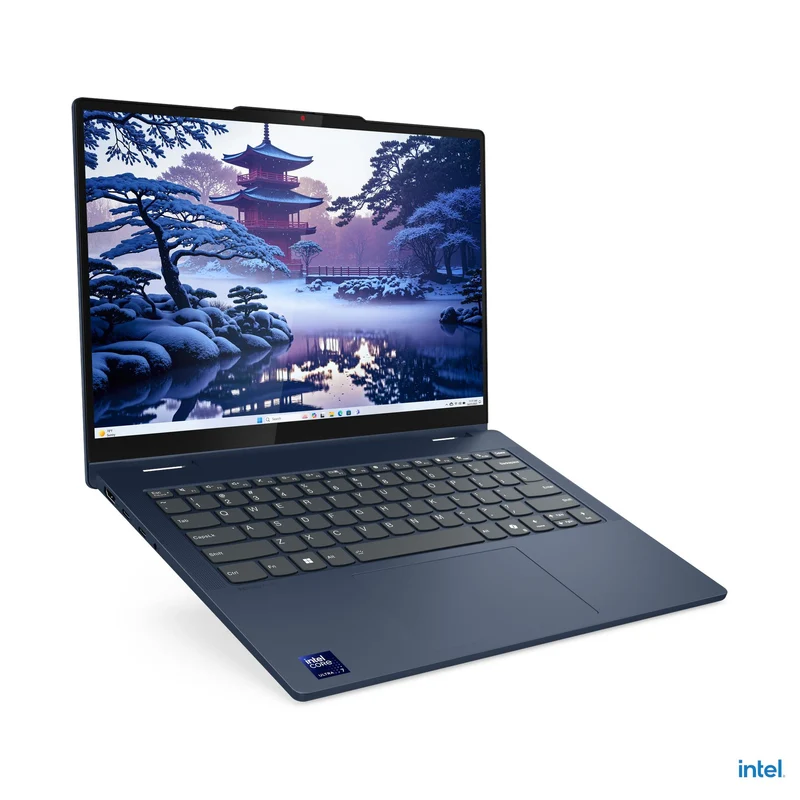 Lenovo IdeaPad 5 2-in-1 14IAL10 83KR0025PH Laptop (Cosmic Blue) | 14" WUXGA (1920x1200) IPS | Core Ultra 5 225U | 16GB RAM | 512GB SSD | Integrated Graphics | Win11 Home | MS Office Home 2024+ Lenovo B210 Backpack+ Digital Pen+ A4Tech FK13M Numeric Keypad