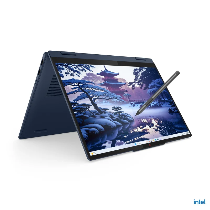 Lenovo IdeaPad 5 2-in-1 14IAL10 83KR0025PH Laptop (Cosmic Blue) | 14" WUXGA (1920x1200) IPS | Core Ultra 5 225U | 16GB RAM | 512GB SSD | Integrated Graphics | Win11 Home | MS Office Home 2024+ Lenovo B210 Backpack+ Digital Pen+ A4Tech FK13M Numeric Keypad