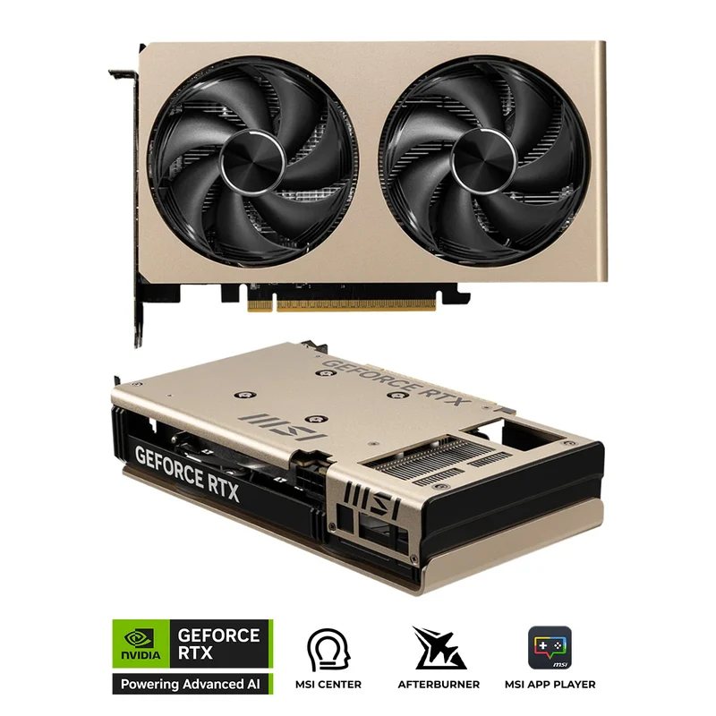 MSI GeForce RTX 5060 8GB GDDR7 Inspire 2X OC Graphics Card
