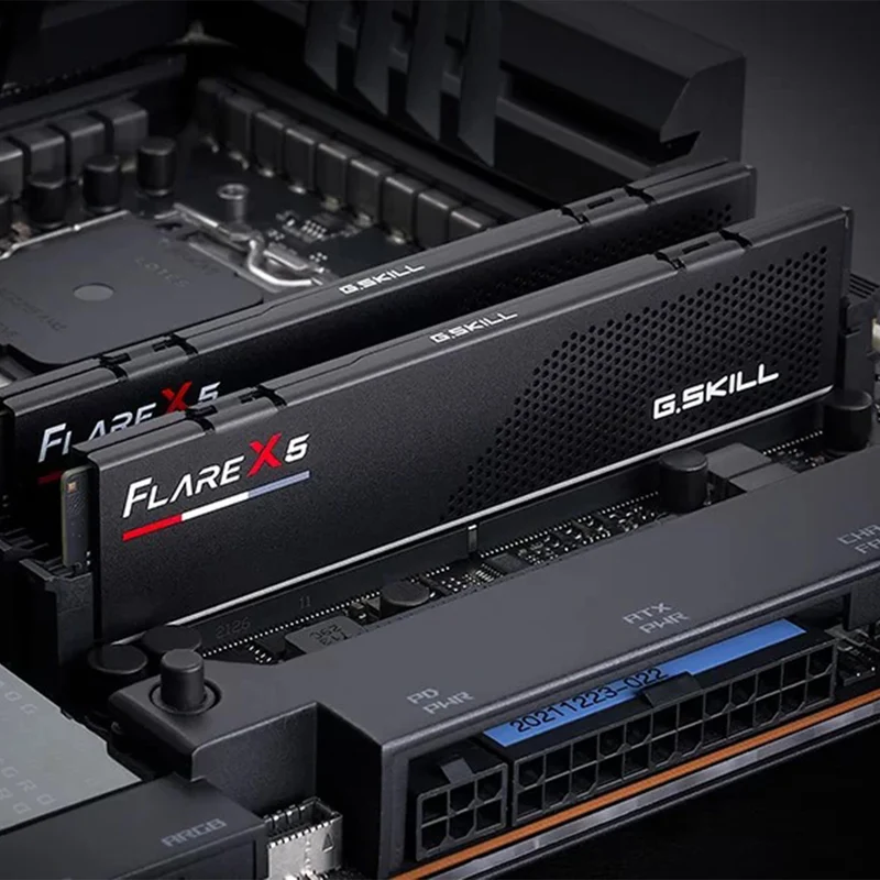 G.Skill Flare X5 16GB (16GBx1) DDR5 6000 MT/s CL36-36-36-96 1.35V Intel XMP / AMD EXPO Desktop Memory (F5-6000J3636F16GX1-FX5)
