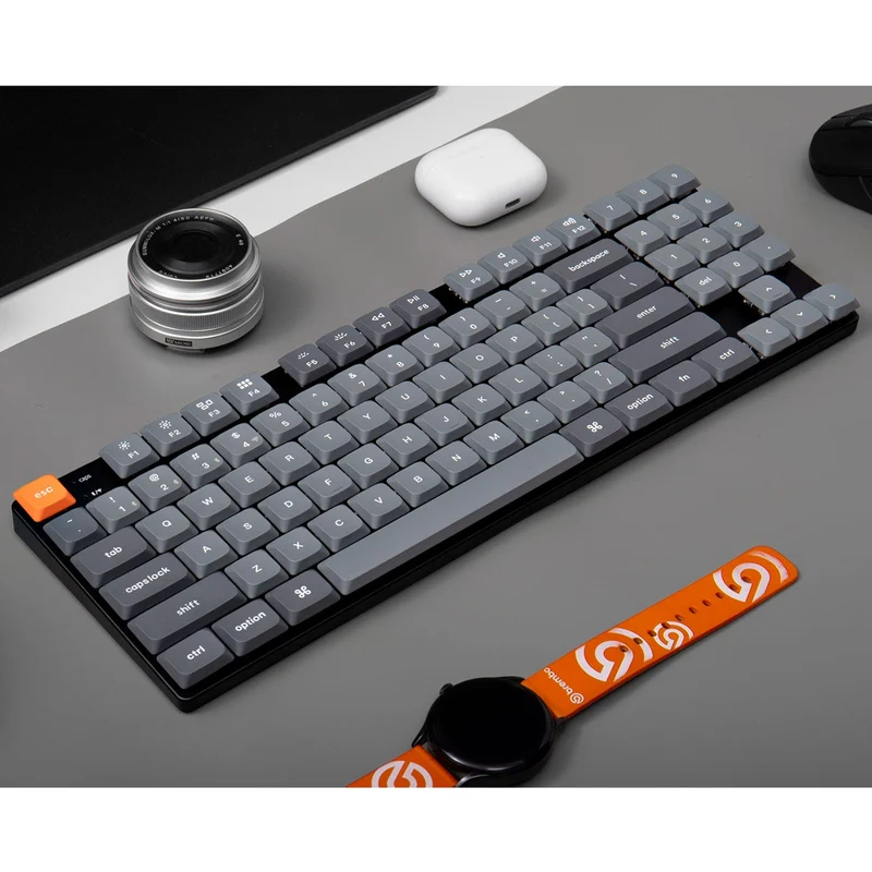 Keychron K13 Max QMK/VIA RGB Backlight Hot-Swappable Wireless Custom Mechanical Keyboard Low Profile Gateron Mechanical Switch