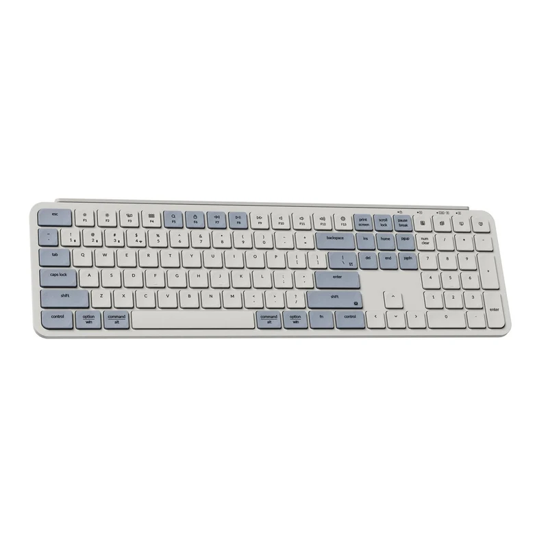 Keychron B6 Pro Ultra-Slim Compact Wireless Mechanical Keyboard (Retro Blue) (B6P-K11)