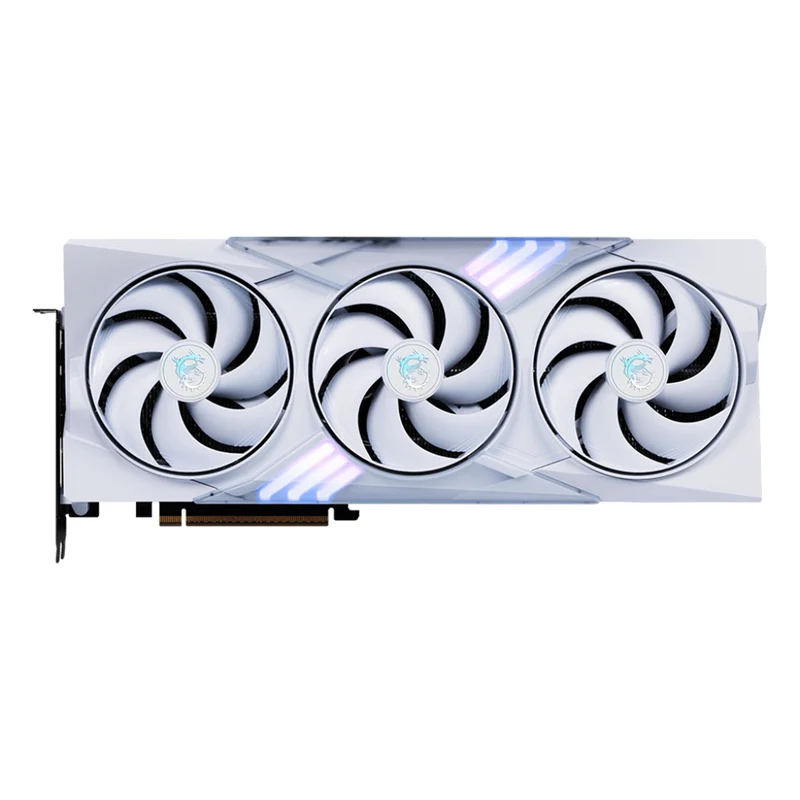 MSI Geforce RTX 5070 12GB GDDR7 Gaming Trio OC Graphics Card White