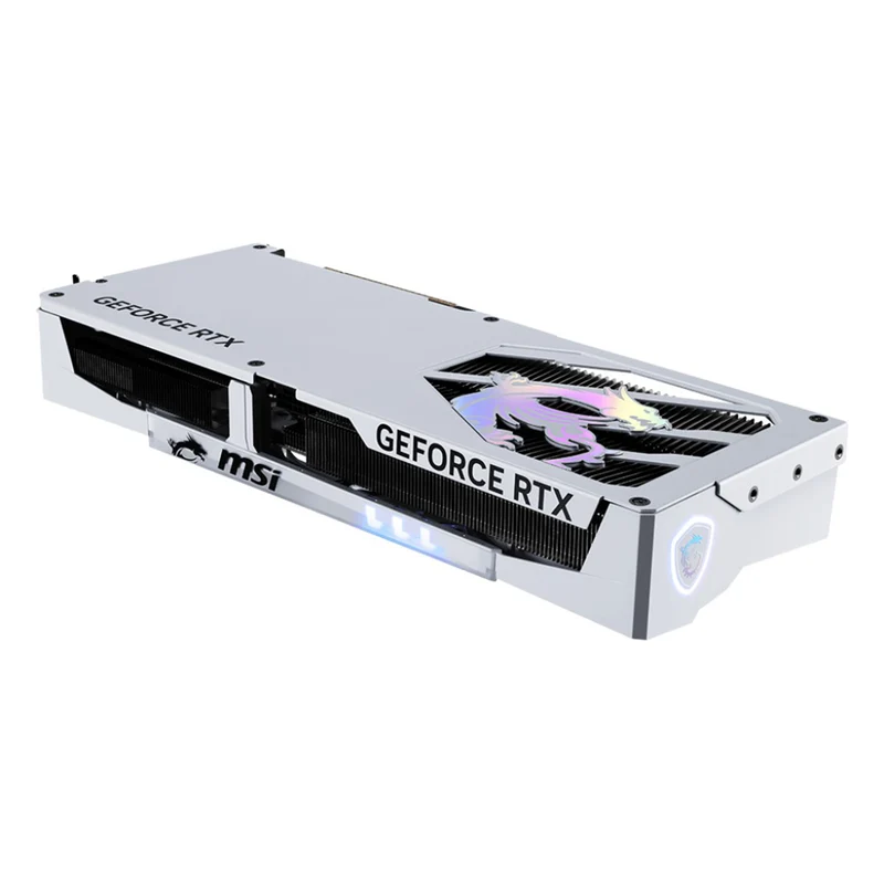 MSI Geforce RTX 5070 12GB GDDR7 Gaming Trio OC Graphics Card White