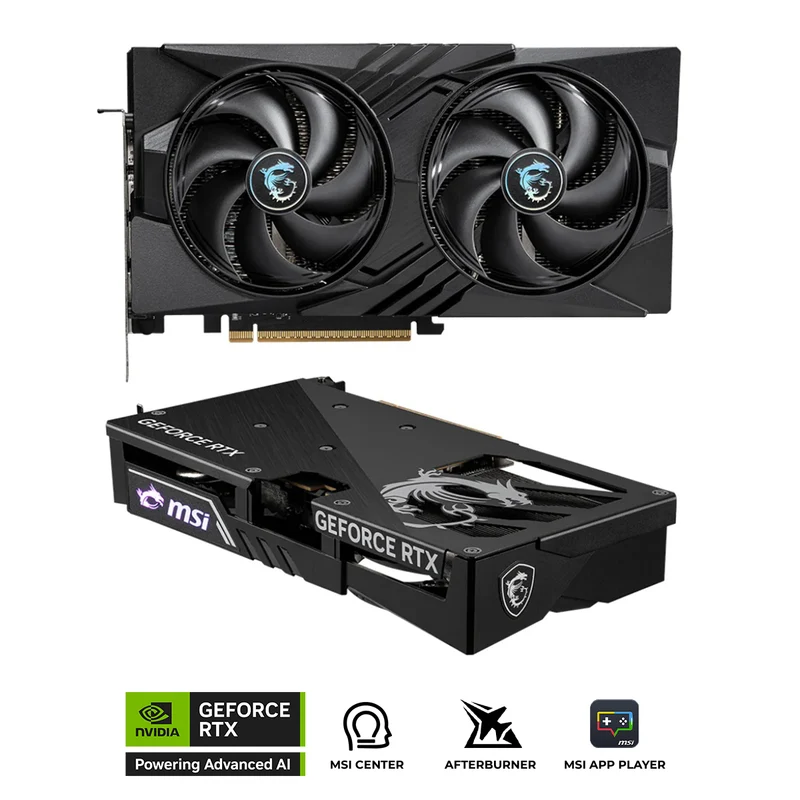 MSI Geforce RTX 5060 8GB GDDR7 Gaming OC Graphics Card