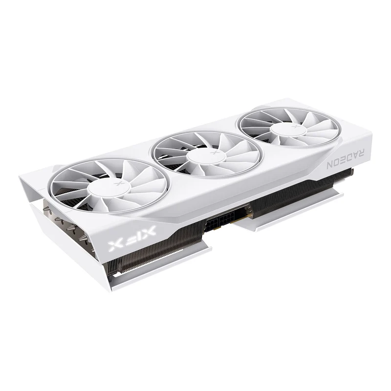 XFX Swift AMD Radeon RX 9070 XT Triple Fan 16GB GDDR6 Gaming Ed. Graphics Card (White) (RX-97TSWF3W9)