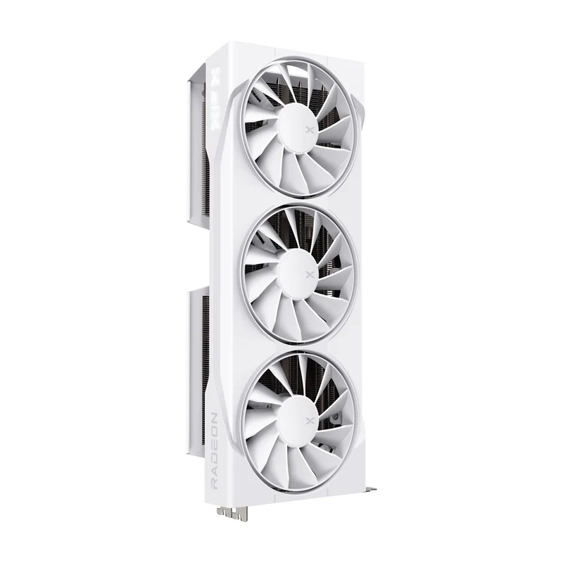 XFX Swift AMD Radeon RX 9070 XT Triple Fan 16GB GDDR6 Gaming Ed. Graphics Card (White) (RX-97TSWF3W9)