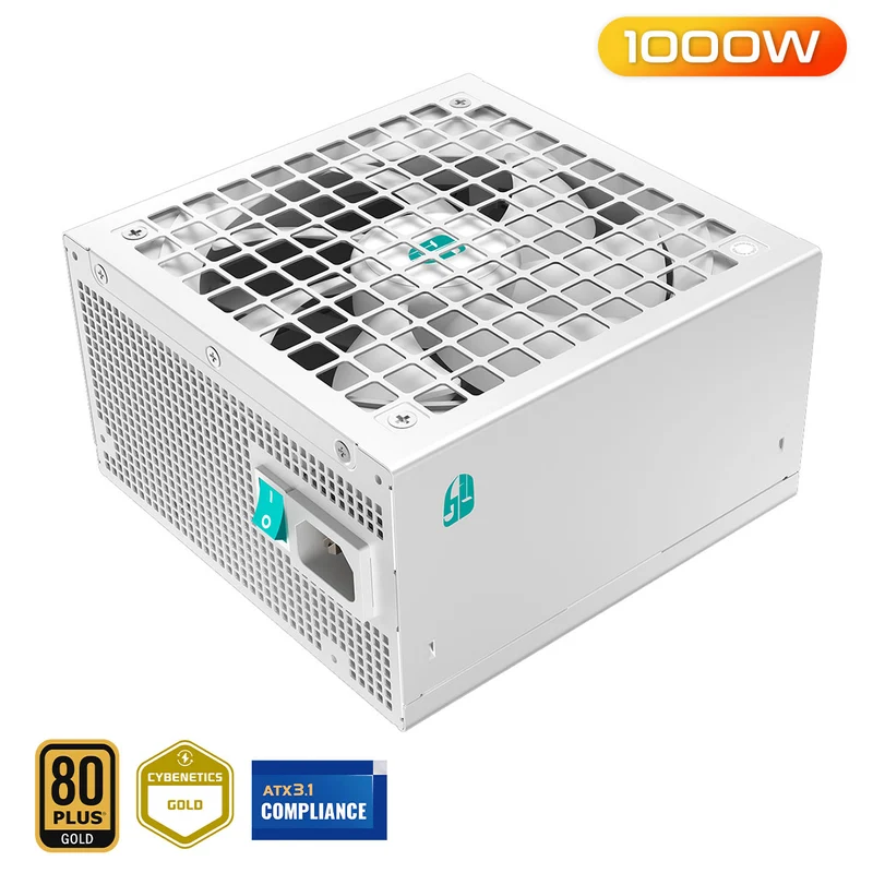 DeepCool GamerStorm PN1000M WH 1000W 80+ Gold Native ATX3.1 Modular Power Supply (R-PNA00M-FC0W-JGUS)